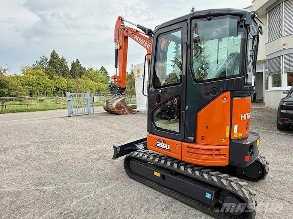 Hitachi ZX26 U-6 Mini rýpadla < 7t