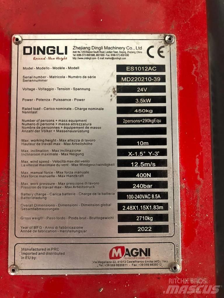 Magni ES 1012 AC Nůžková zvedací plošina