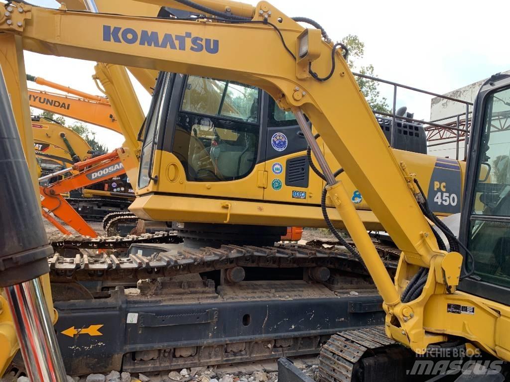 Komatsu PC 450 Pásová rýpadla