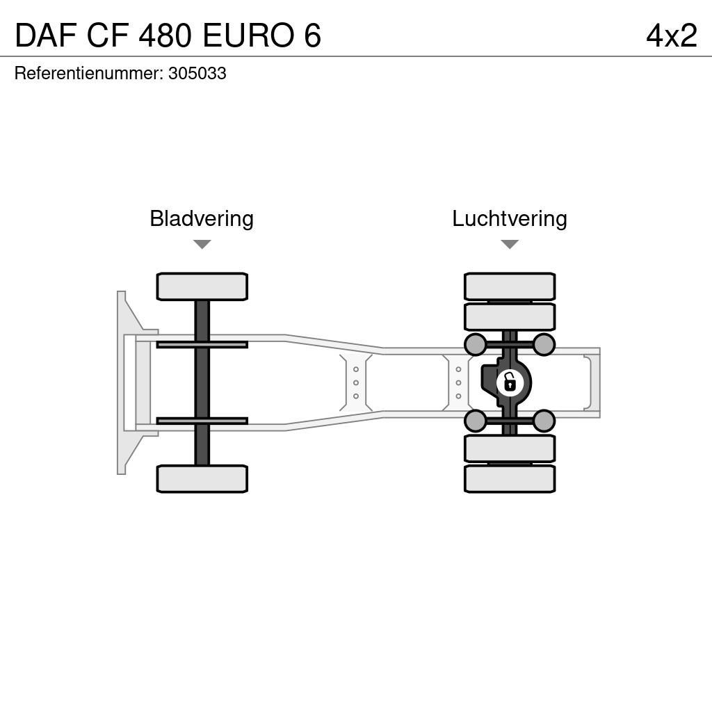 DAF CF 480 EURO 6 Tahače