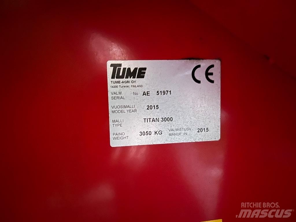 Tume Titan3000 Kombinované secí stroje