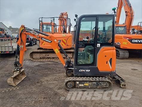 Doosan DX 19 Mini rýpadla < 7t