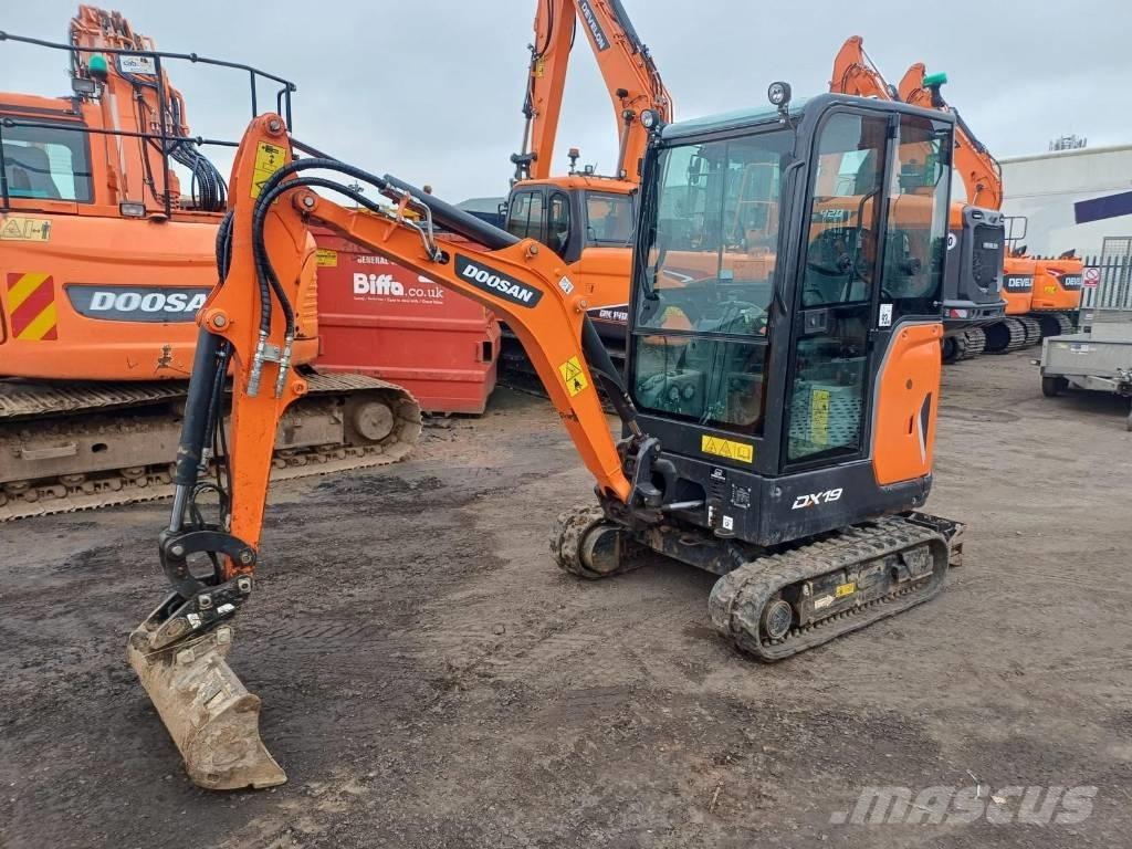 Doosan DX 19 Mini rýpadla < 7t