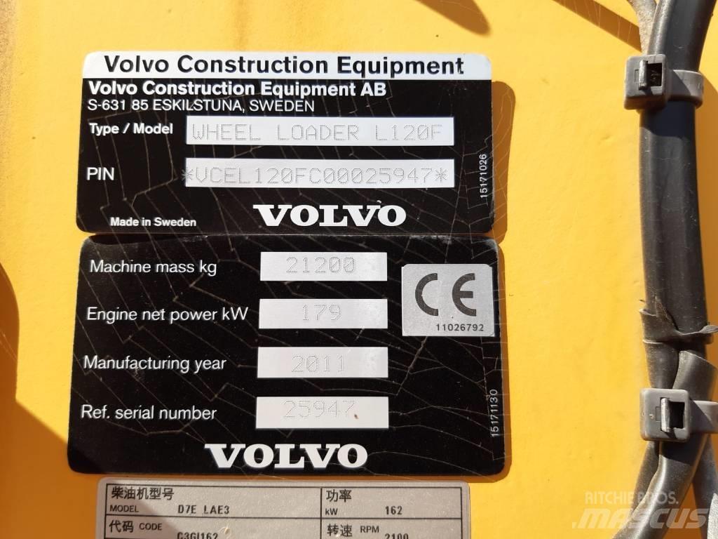 Volvo L 120 F Kolové nakladače
