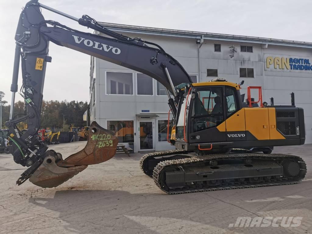 Volvo EC 220 EL Pásová rýpadla