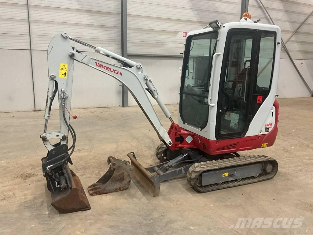Takeuchi TB 216 Mini rýpadla < 7t