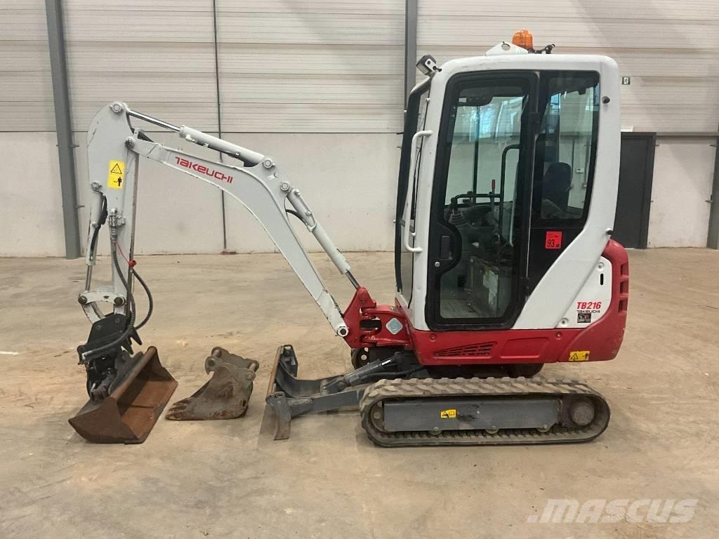 Takeuchi TB 216 Mini rýpadla < 7t