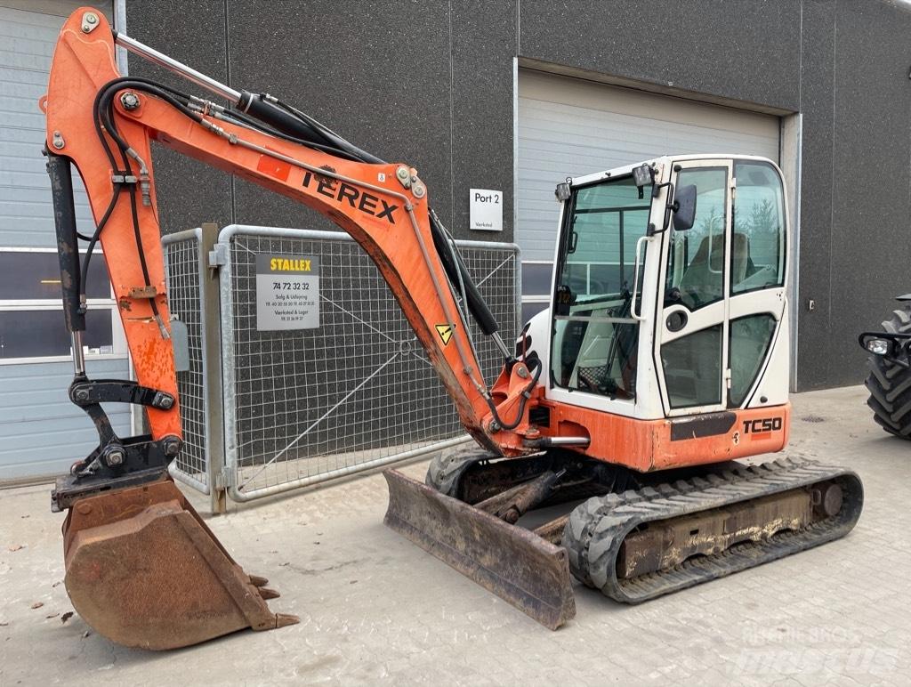 Terex TC50 Mini rýpadla < 7t