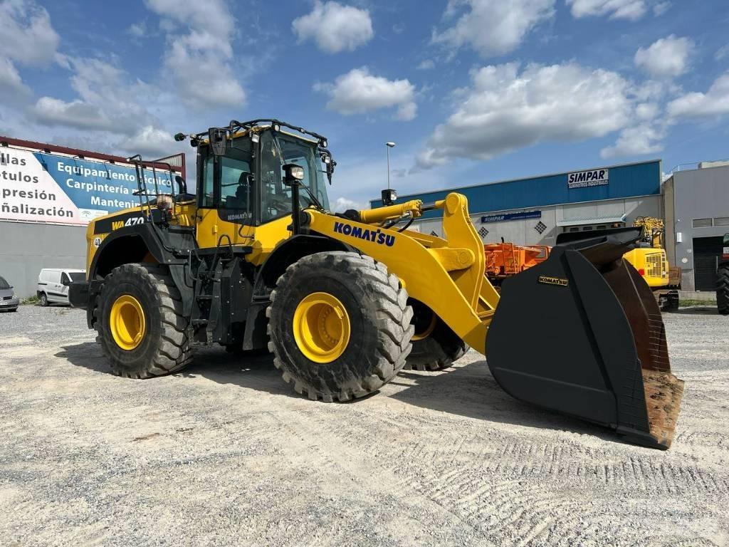 Komatsu WA 470-8 Kolové nakladače