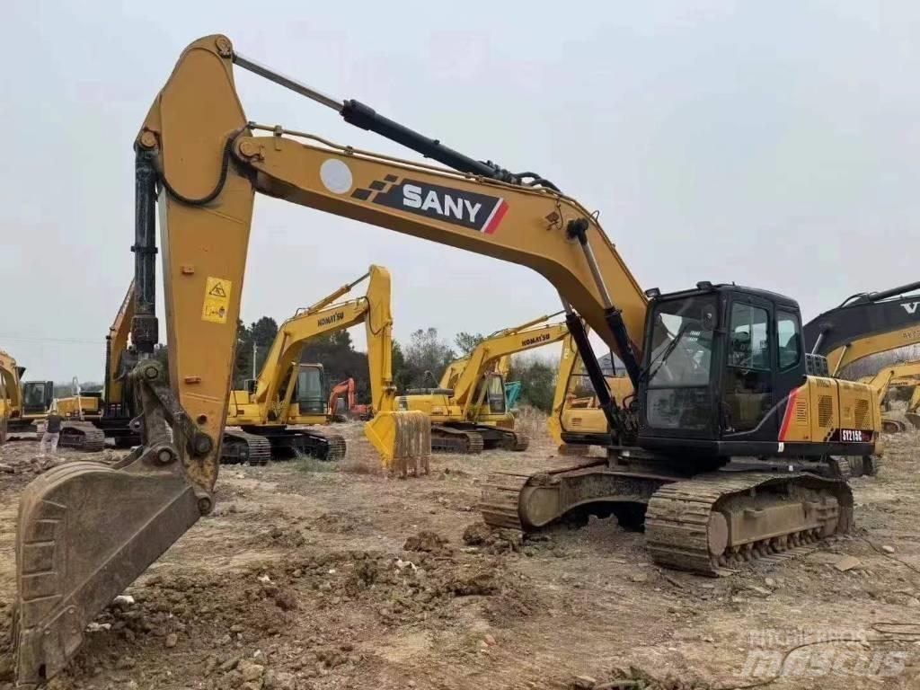 Sany SY 215 Pásová rýpadla