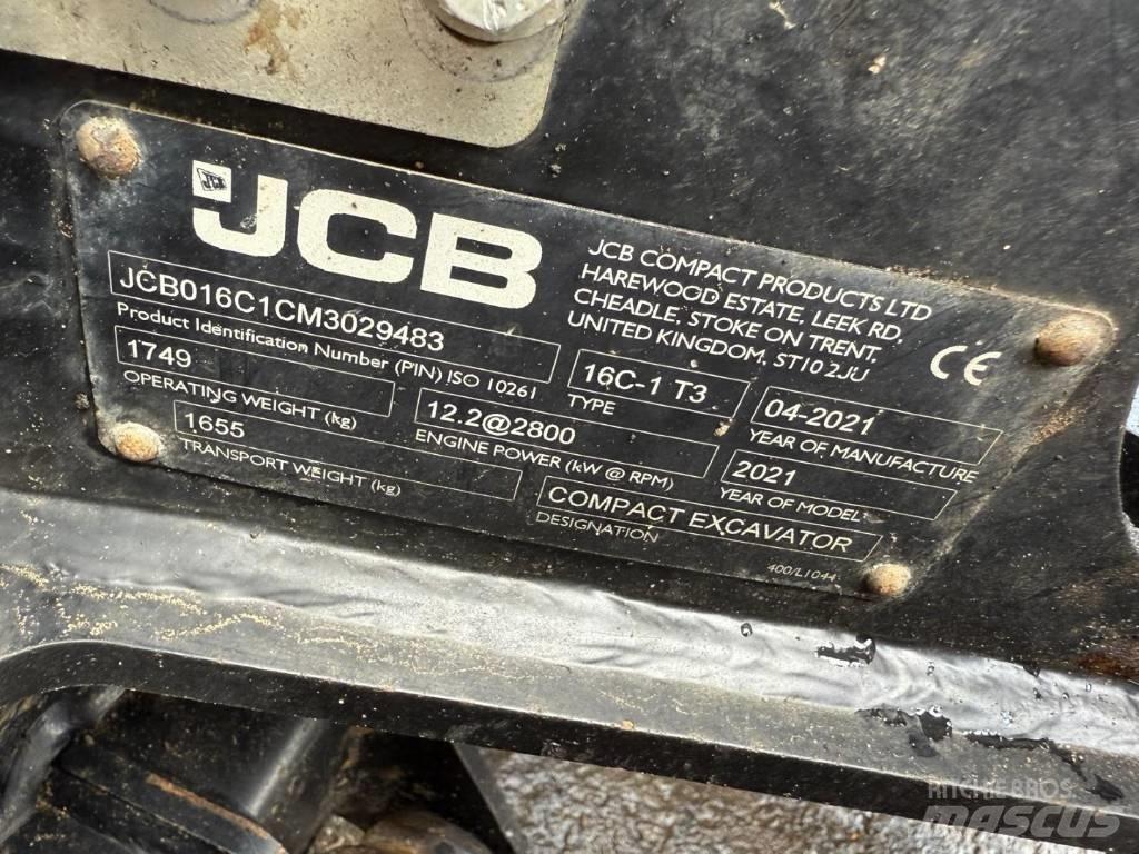 JCB 16 C-1 Mini rýpadla < 7t