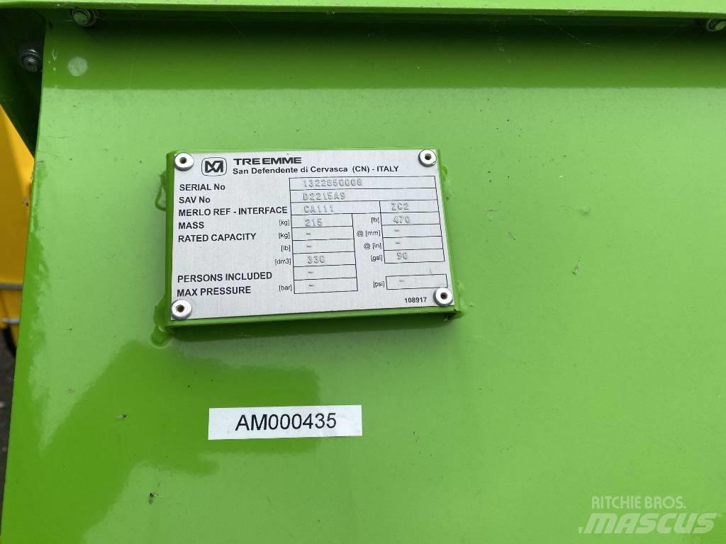 Merlo cingo M700TD Pásové dempry