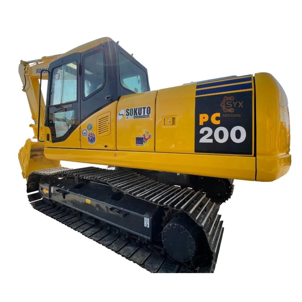 Komatsu PC200-7 Pásová rýpadla