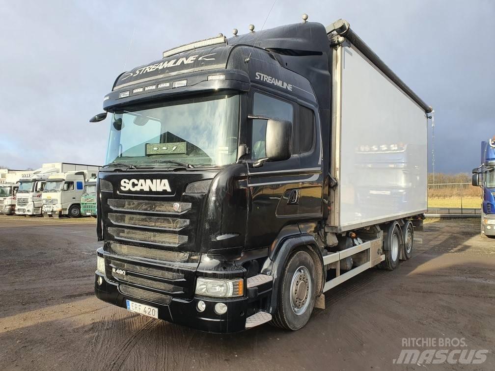 Scania R 490 Vozy na dřevní štěpku