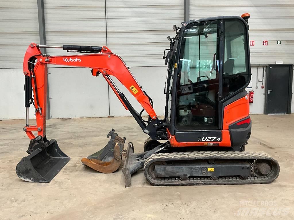 Kubota U 27-4 HI Mini rýpadla < 7t