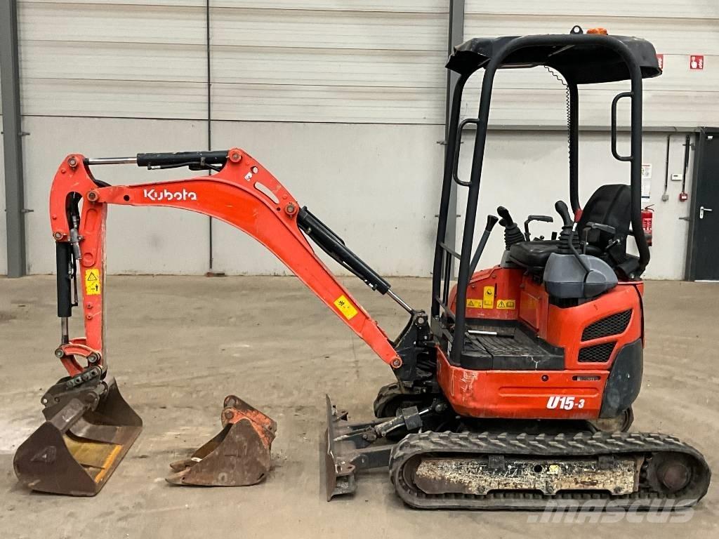 Kubota U 15-3 Mini rýpadla < 7t