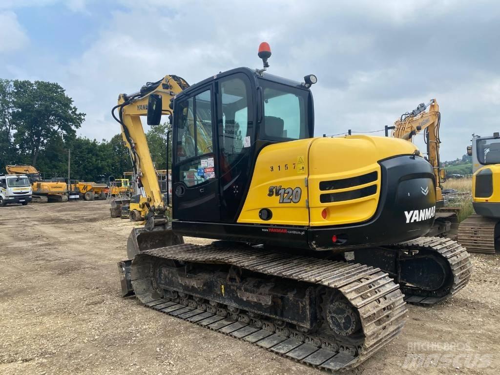 Yanmar SV 120 Pásová rýpadla