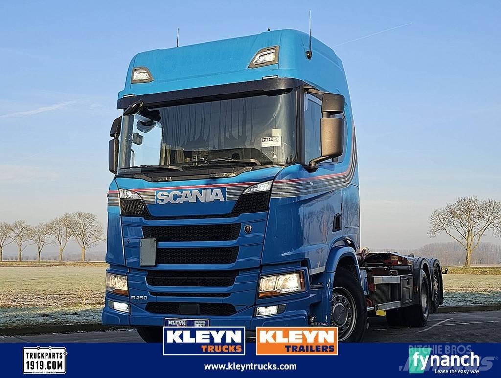 Scania R450 6x2*4 Hákový nosič kontejnerů