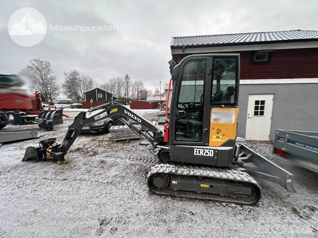 Volvo ECR 25 D Mini rýpadla < 7t