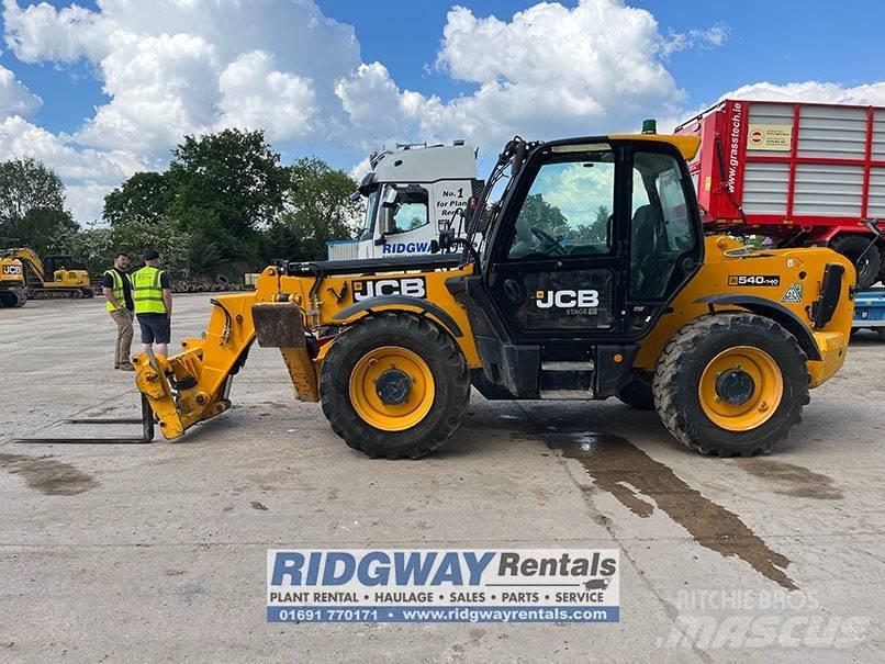 JCB 540-140 Teleskopické manipulátory