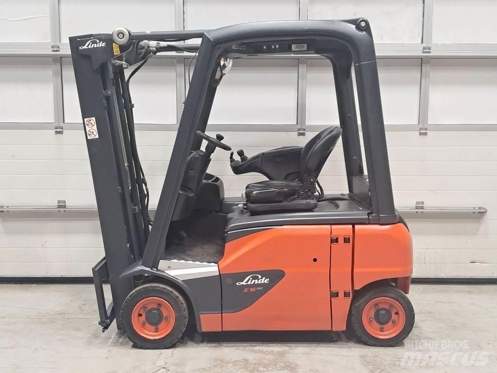Linde E16P-02 Akumulátorové vozíky