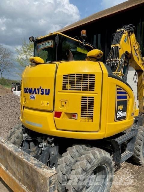 Komatsu PW 98 MR-11 Kolová rýpadla