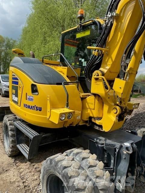 Komatsu PW 98 MR-11 Kolová rýpadla