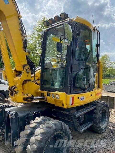 Komatsu PW 98 MR-11 Kolová rýpadla