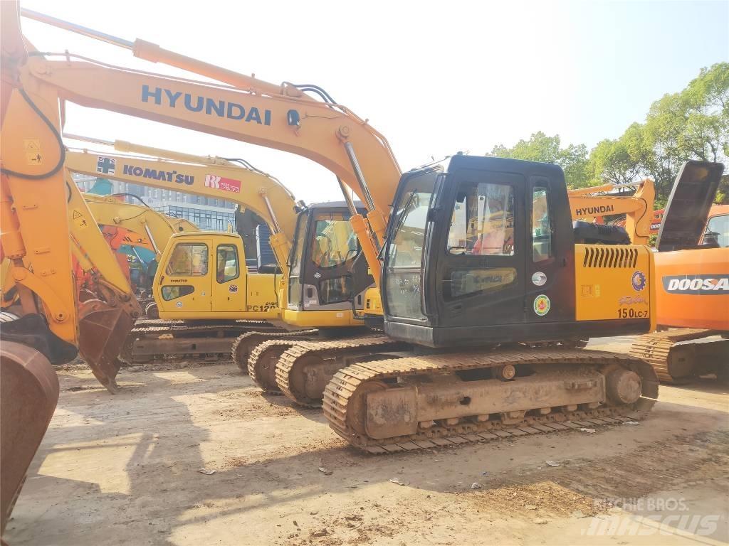 Hyundai R150LC-7 Pásová rýpadla