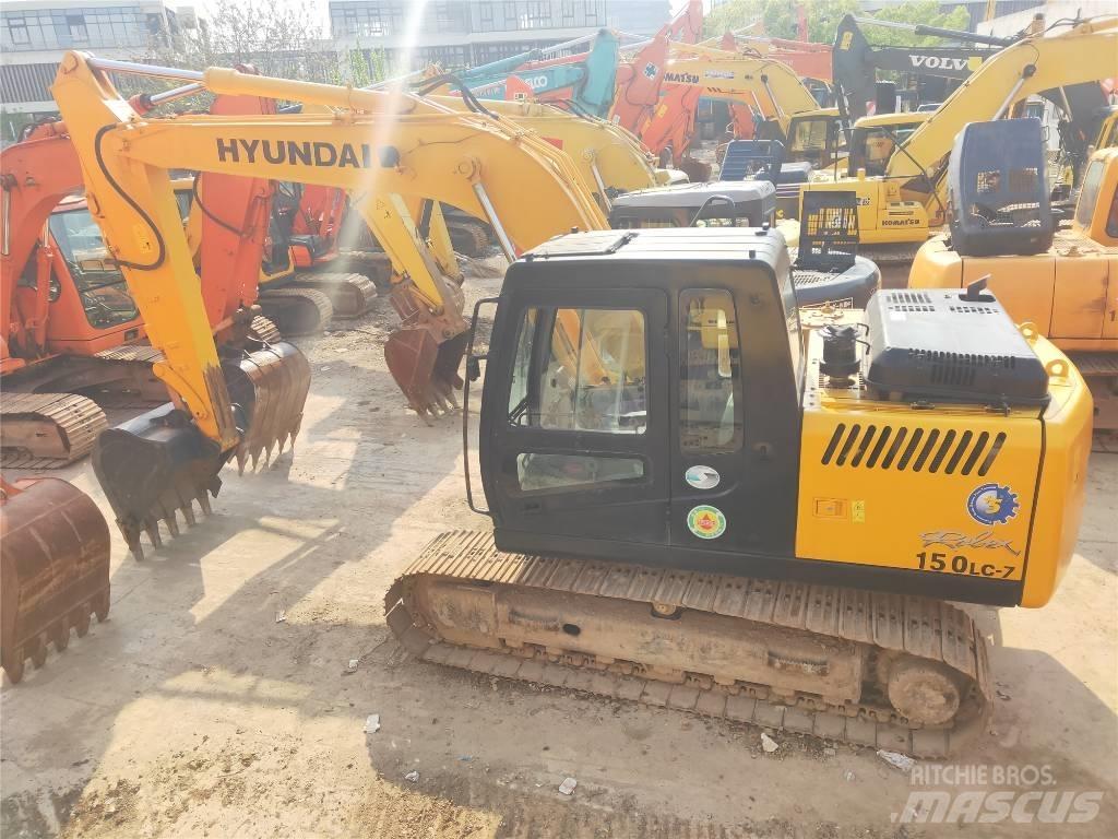 Hyundai R150LC-7 Pásová rýpadla