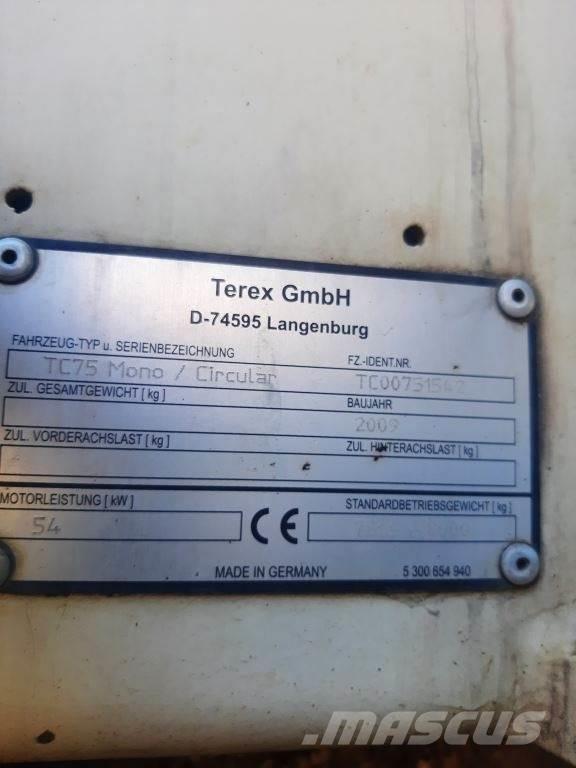 Terex TC75 Mini rýpadla < 7t