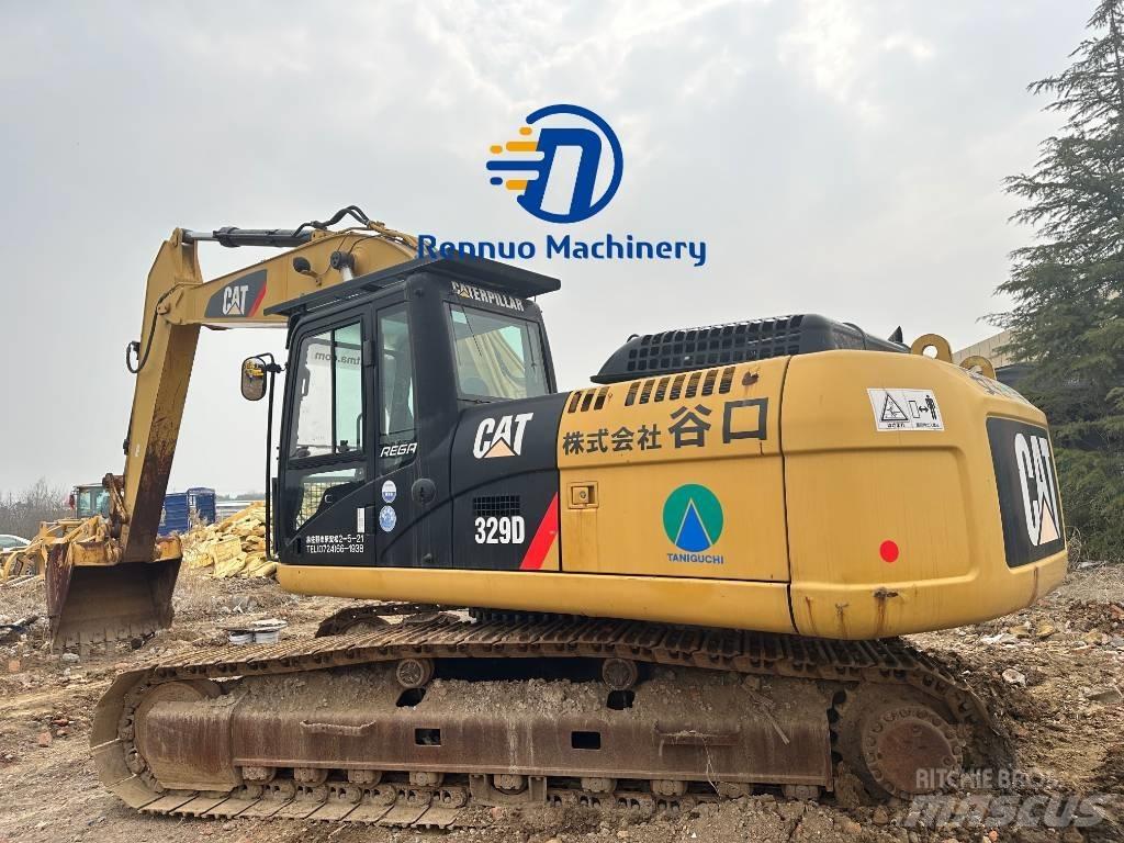 CAT 329D Pásová rýpadla