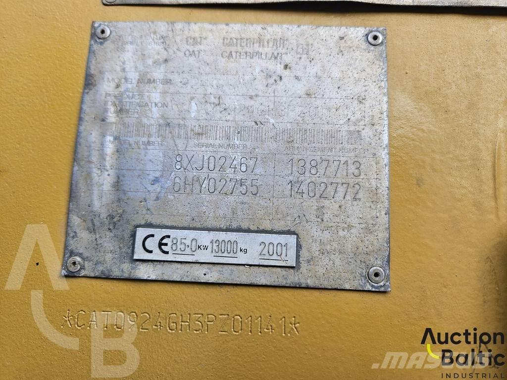 CAT 924 G Kolové nakladače