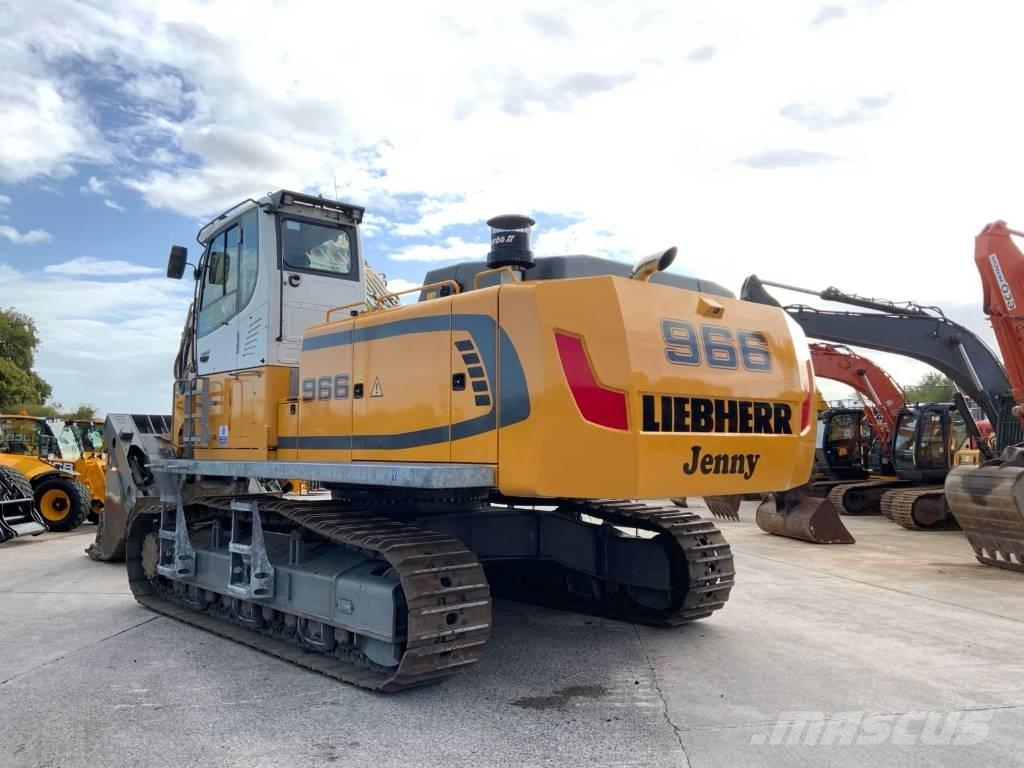 Liebherr R 966 HD Pásová rýpadla