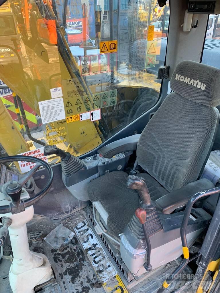 Komatsu PW 148-8 Kolová rýpadla