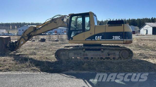 CAT 318 C Pásová rýpadla