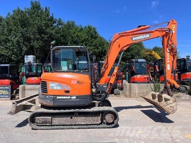 Doosan DX 63-3 Mini rýpadla < 7t