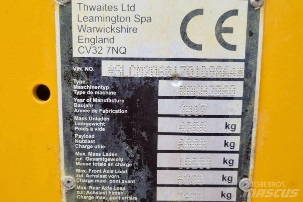 Thwaites 6T dömper Kloubové dempry