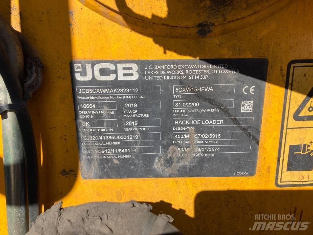 JCB 5 CX Wastemaster Rýpadlo-nakladače