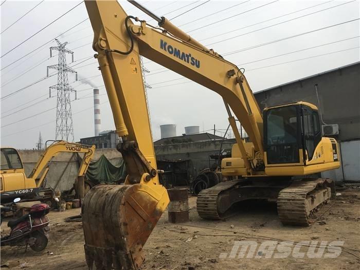 Komatsu PC 200-7 Pásová rýpadla