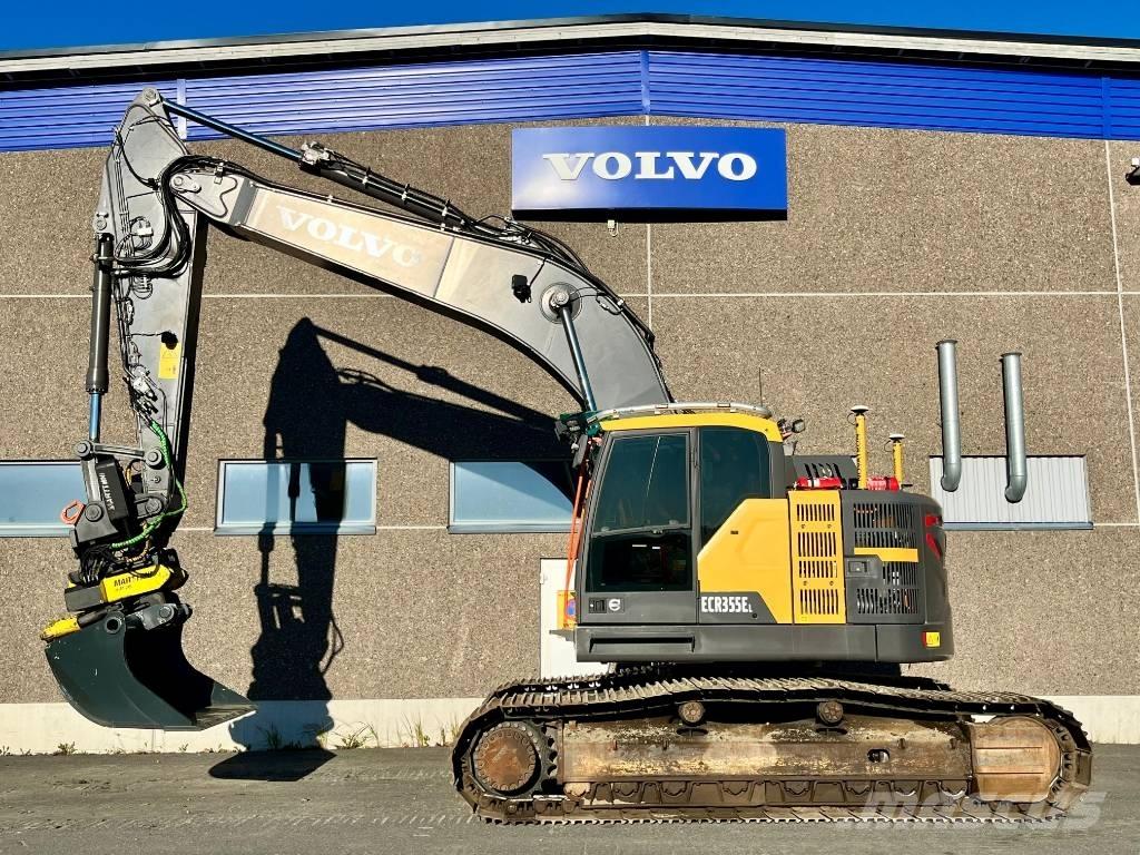 Volvo ECR 355 E Pásová rýpadla