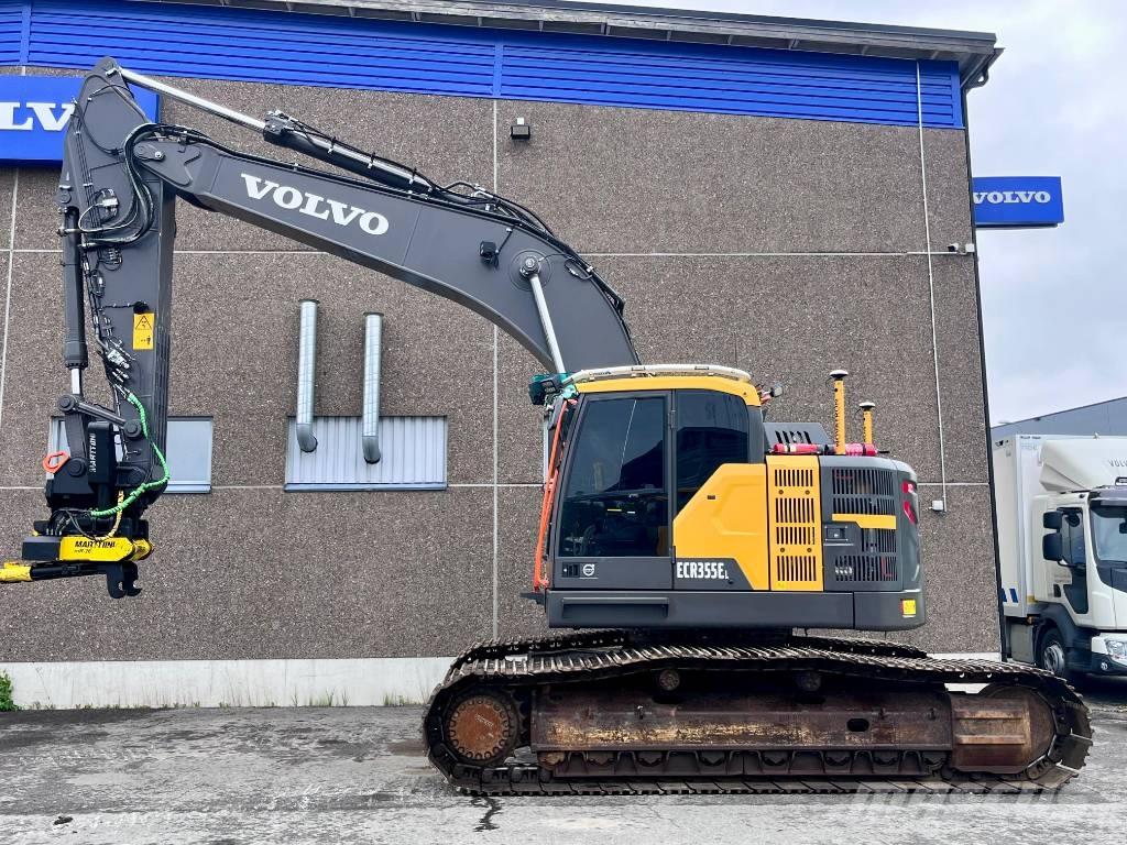 Volvo ECR 355 E Pásová rýpadla