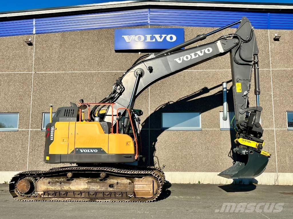 Volvo ECR 355 E Pásová rýpadla