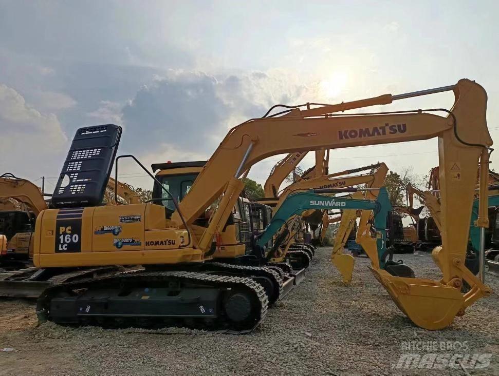 Komatsu PC 160 LC Pásová rýpadla