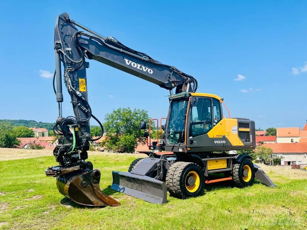 Volvo EW 220 E Kolová rýpadla