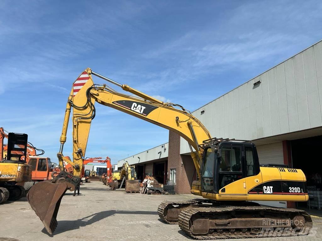 CAT 320 D L Pásová rýpadla