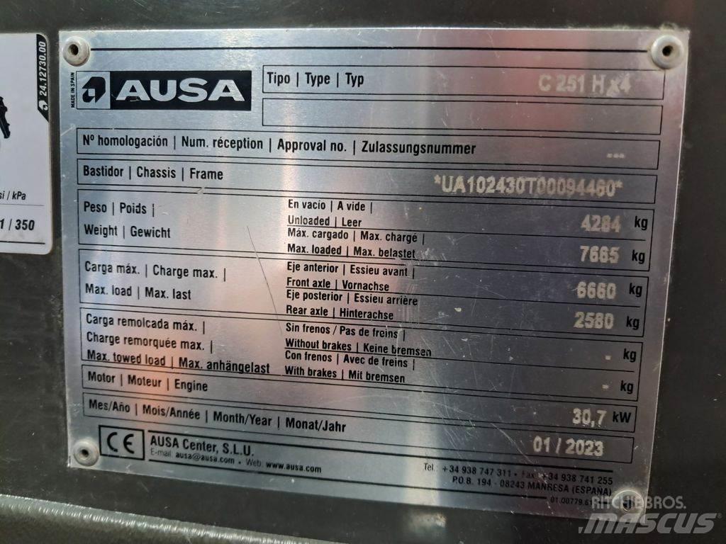 Ausa C251 HX4 Terénní vysokozdvižné vozíky