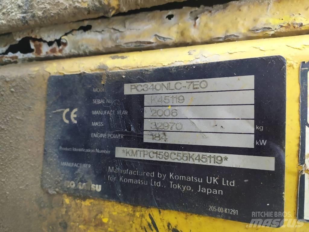 Komatsu PC340NLC-7EO Hydraulika