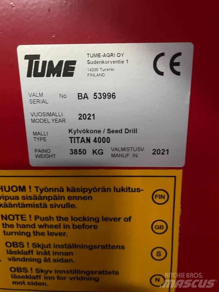 Tume Titan 4000 Kombinované secí stroje
