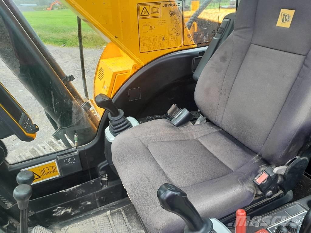 JCB JS 220 Pásová rýpadla